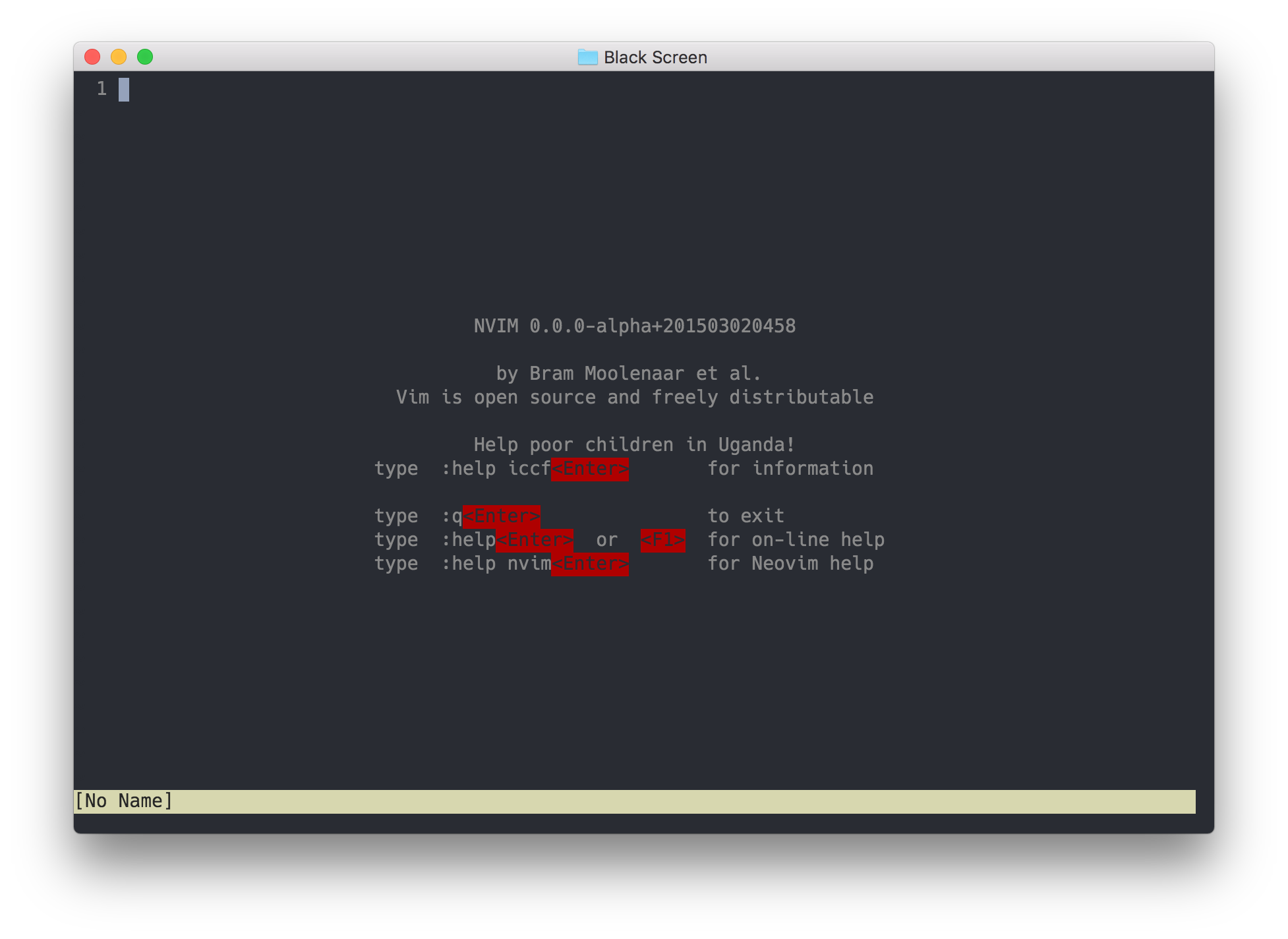 Black Screen gallery image