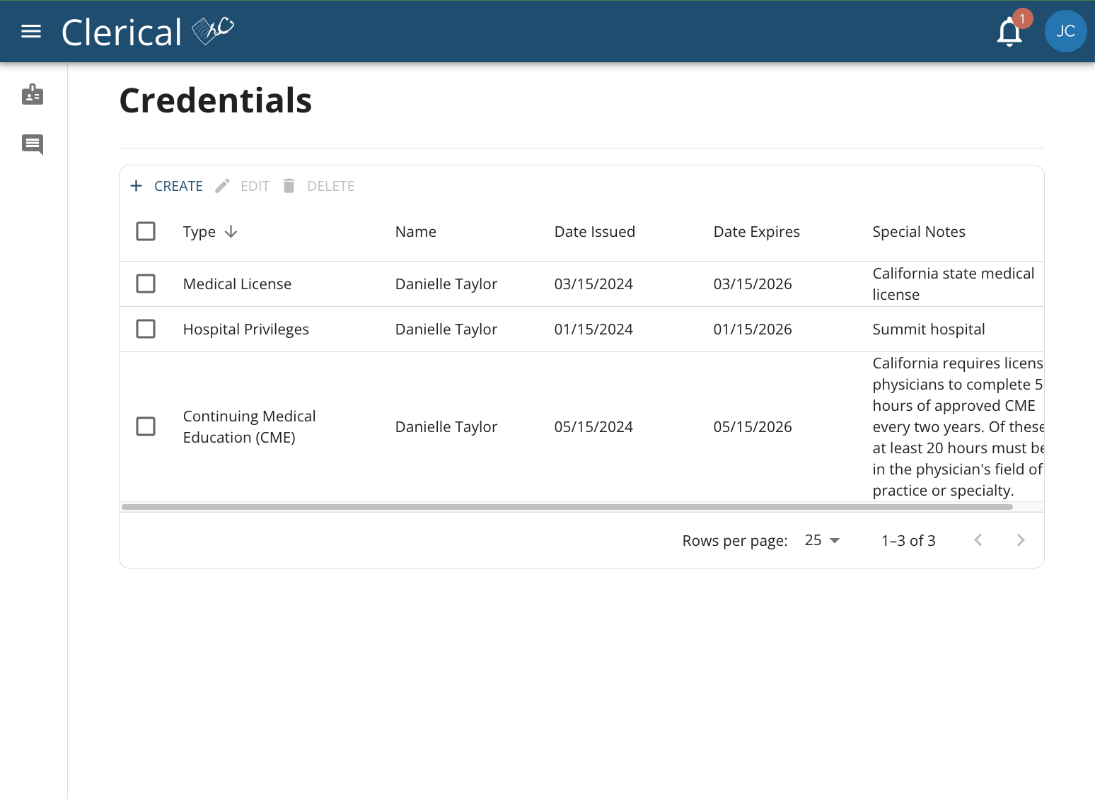 Clerical gallery image