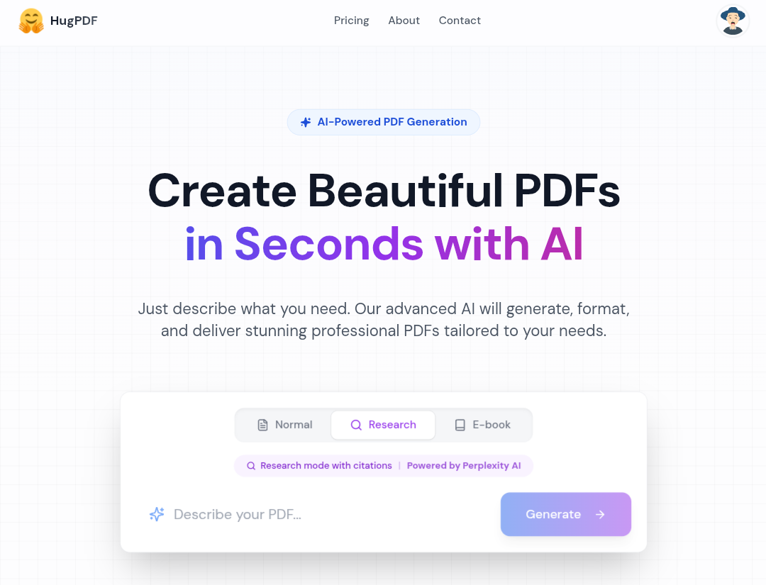 HugPDF gallery image