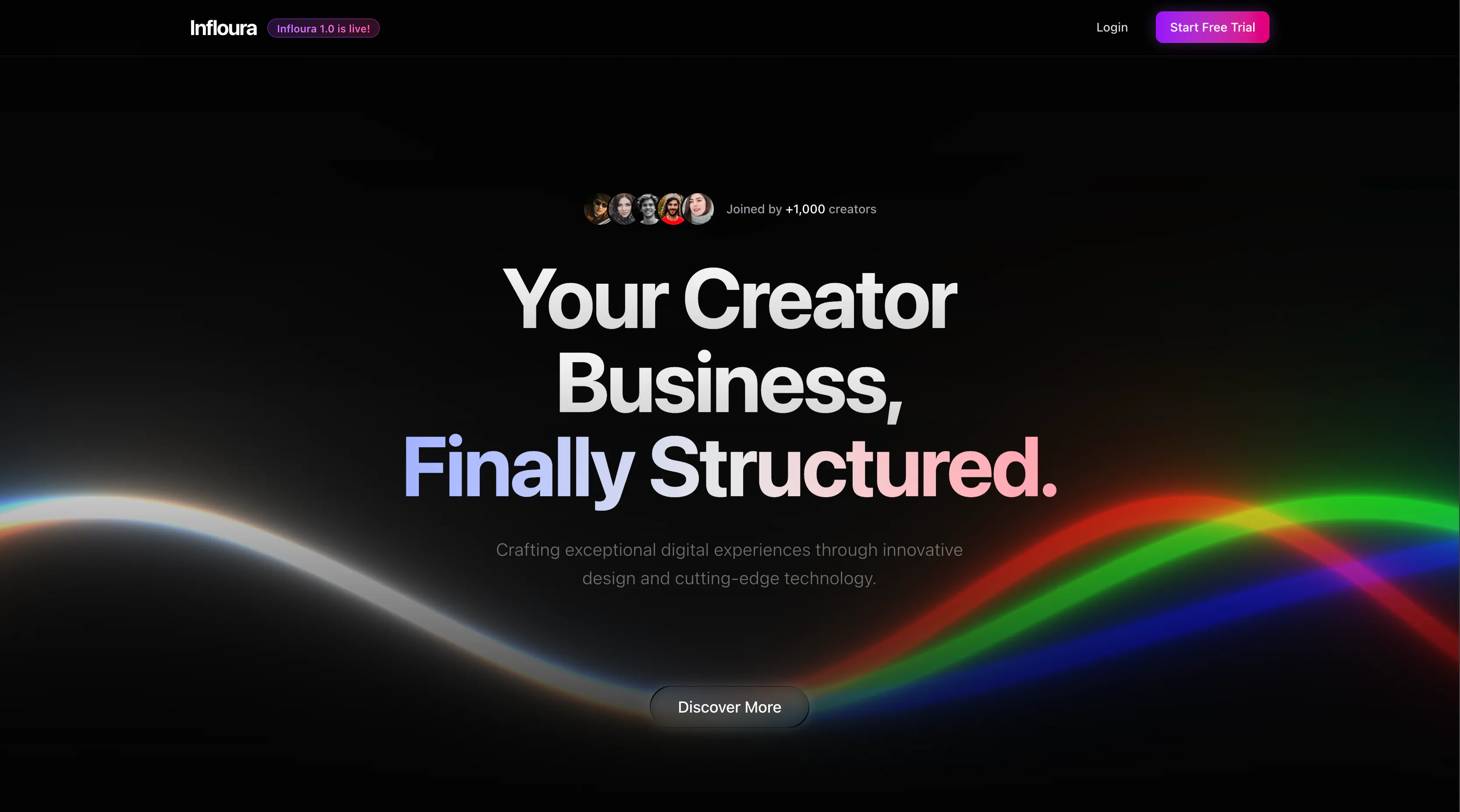 Banner del producto Infloura