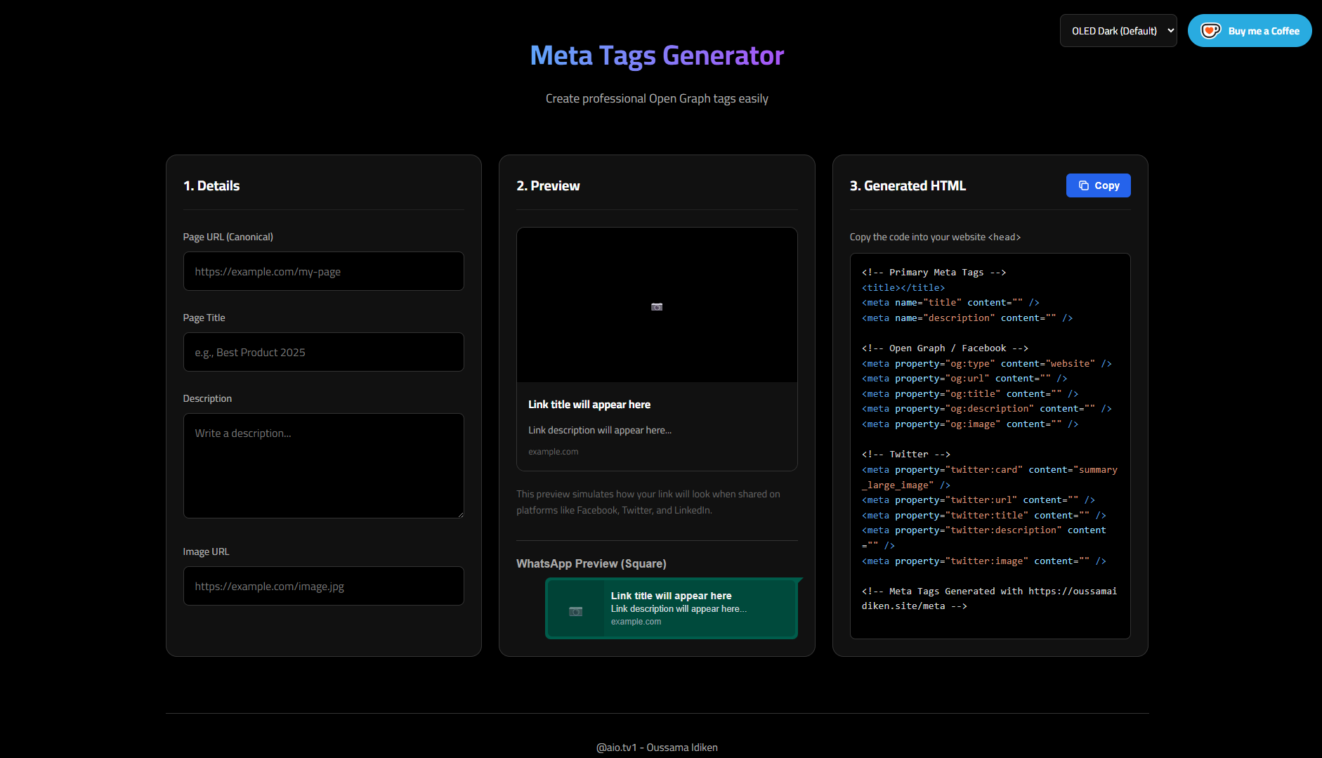 Meta Tags Generator gallery image