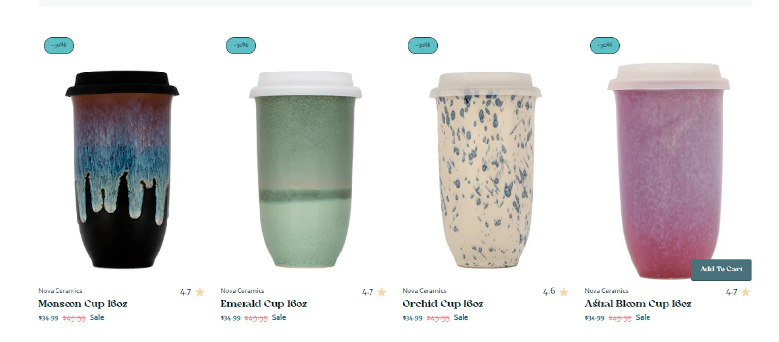 Ceramic Travel Mugs screenshot 1