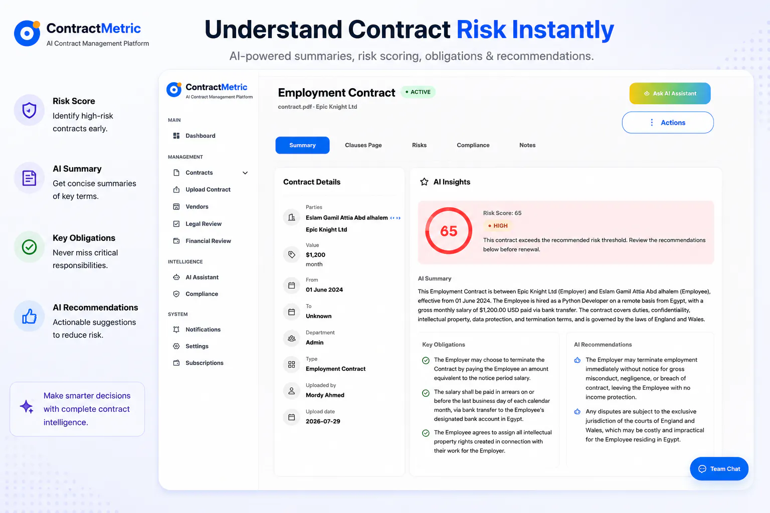 ContractMetric gallery image