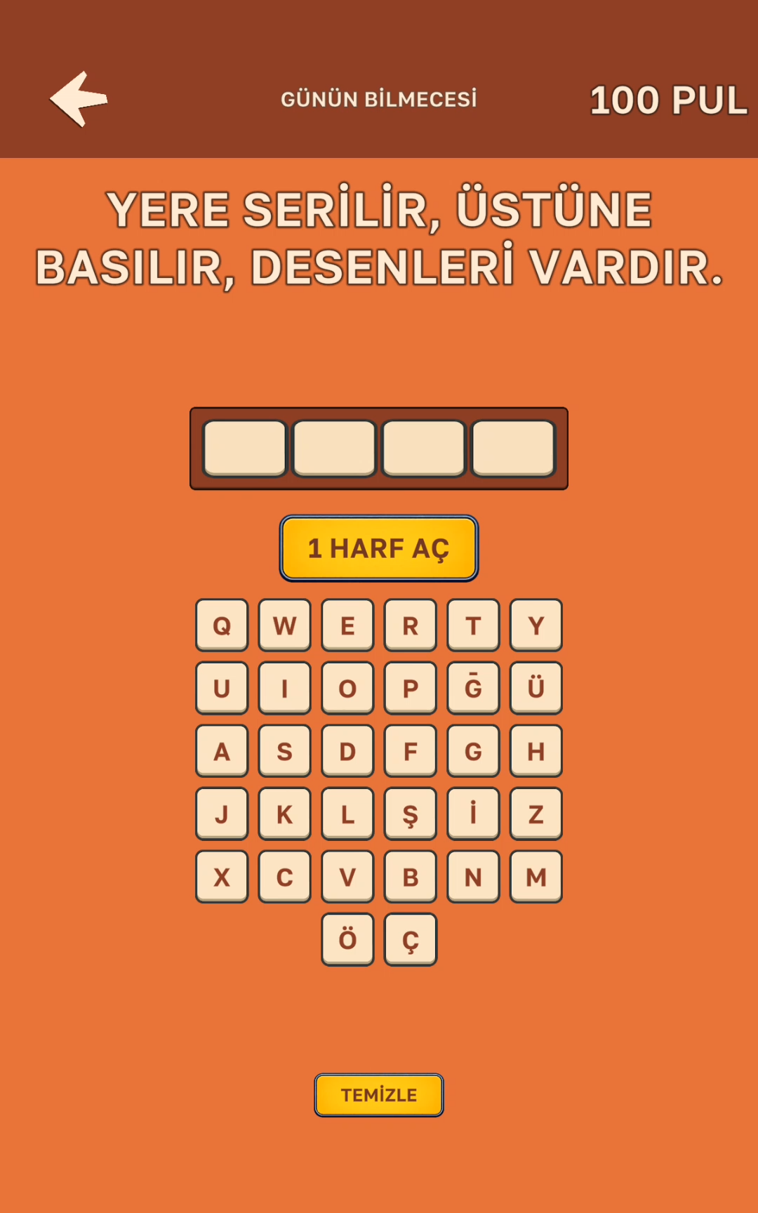 Bil-Eglen Turkish Word Game gallery image