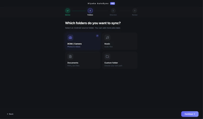 Hiyoko AutoSync screenshot 3