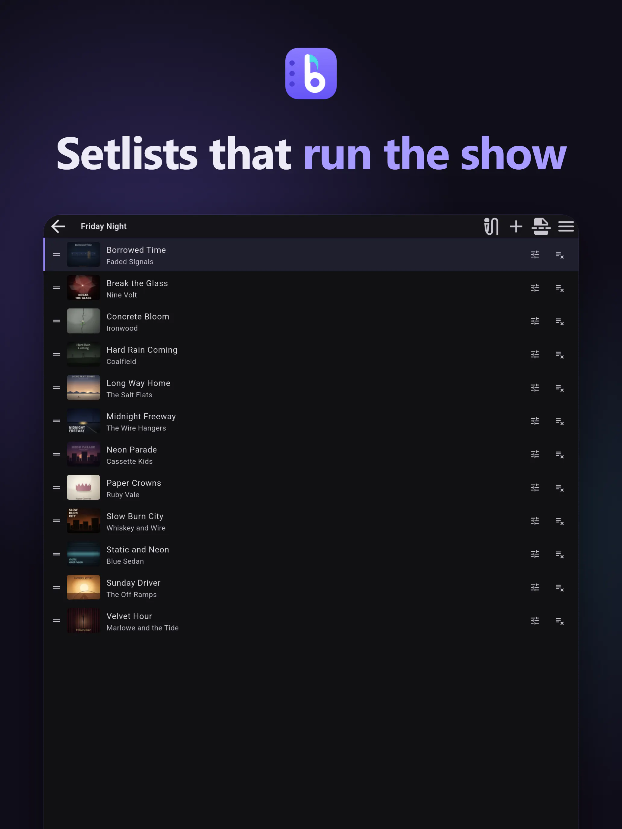 BandBinder: Charts & Setlists gallery image