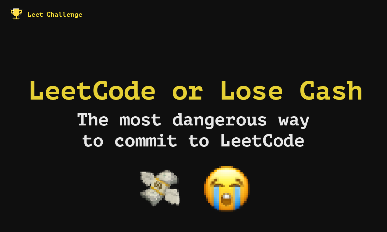 Leetcode of verlies contant geld media 2