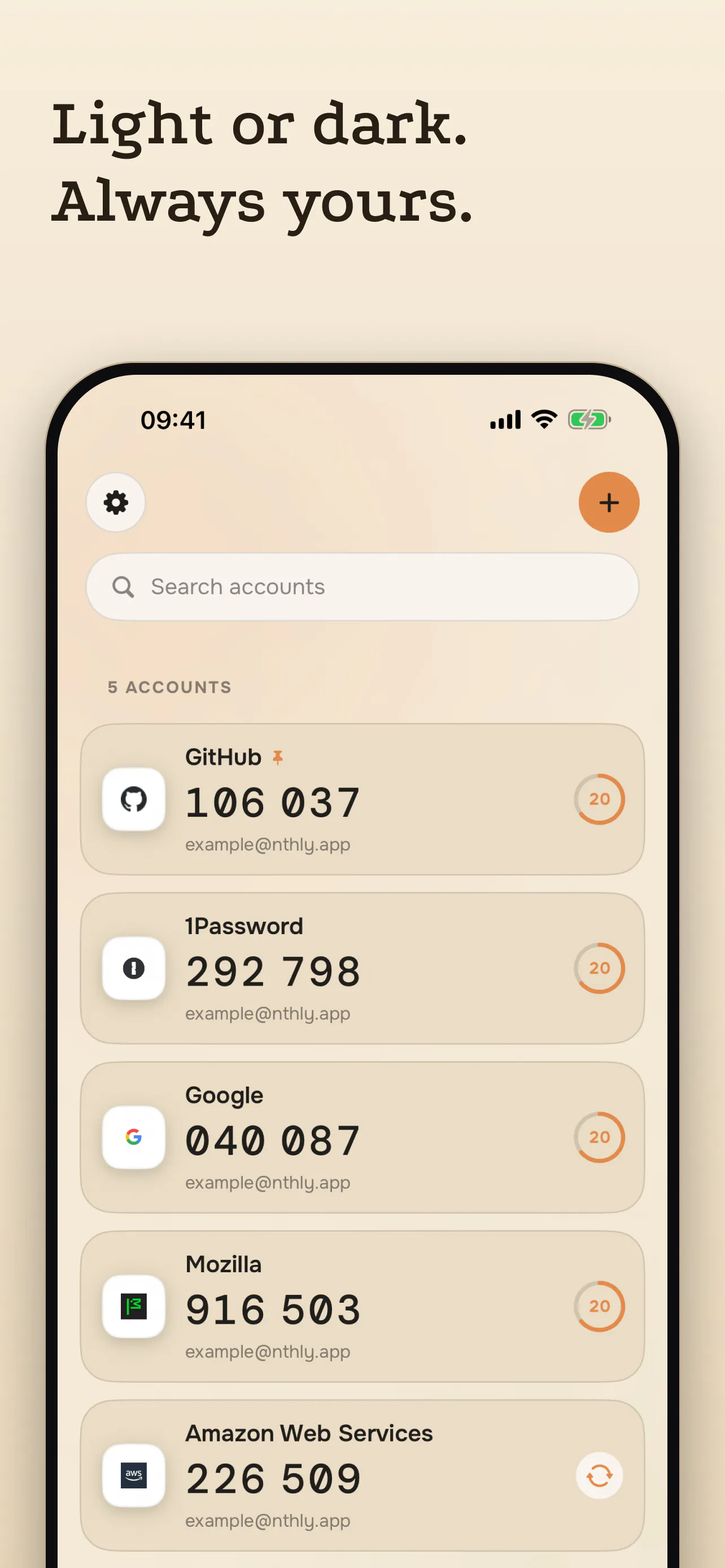 Nthly - 2FA Authenticator gallery image