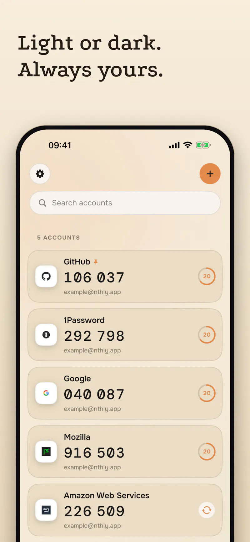 Nthly - 2FA Authenticator screenshot 6