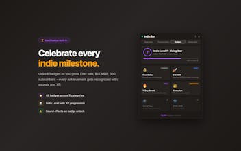 IndieBar - Revenue Tracker gallery image