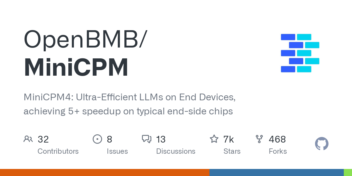 Minicpm 4.0 - AI in dispositivo ultra efficiente, ora ancora più veloce media 3