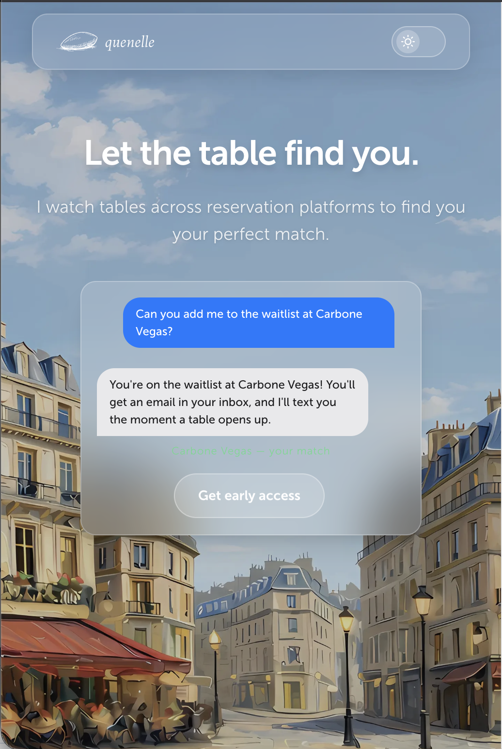 Quenelle gallery image