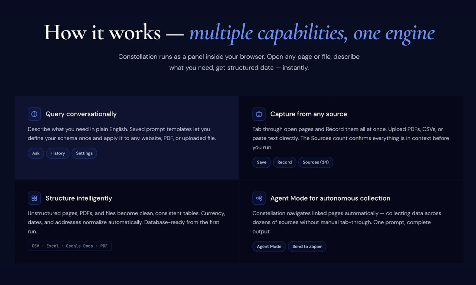 Constellation AI screenshot 2