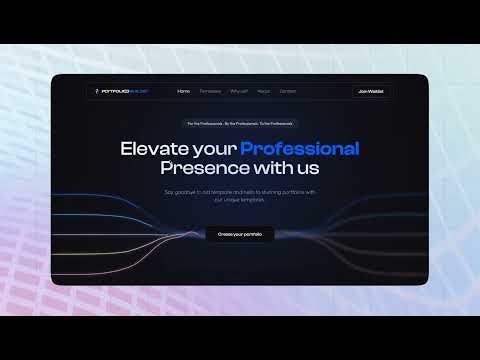 Portfolioo Builder gallery image