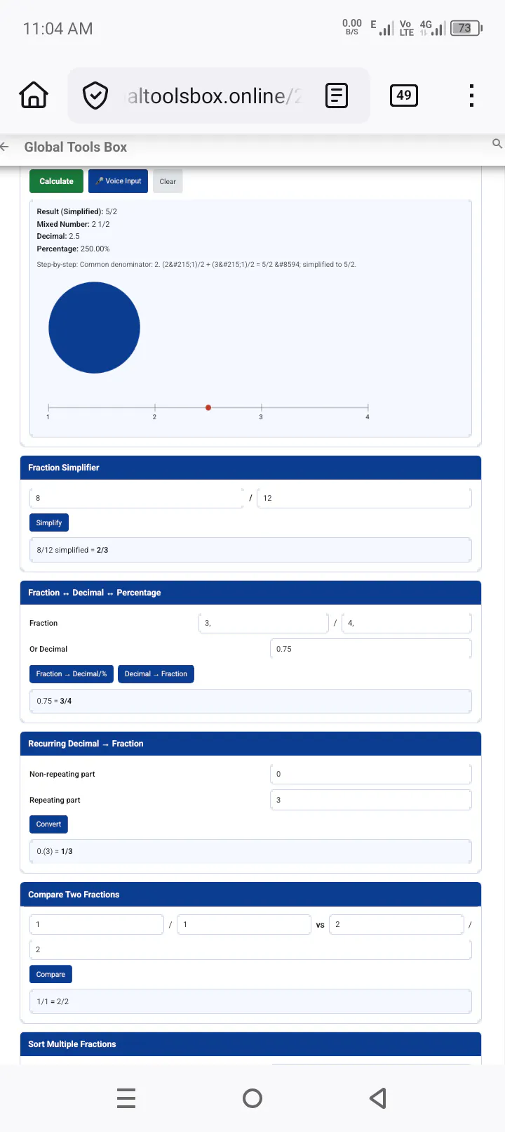 Fraction Calculator 2026 gallery image
