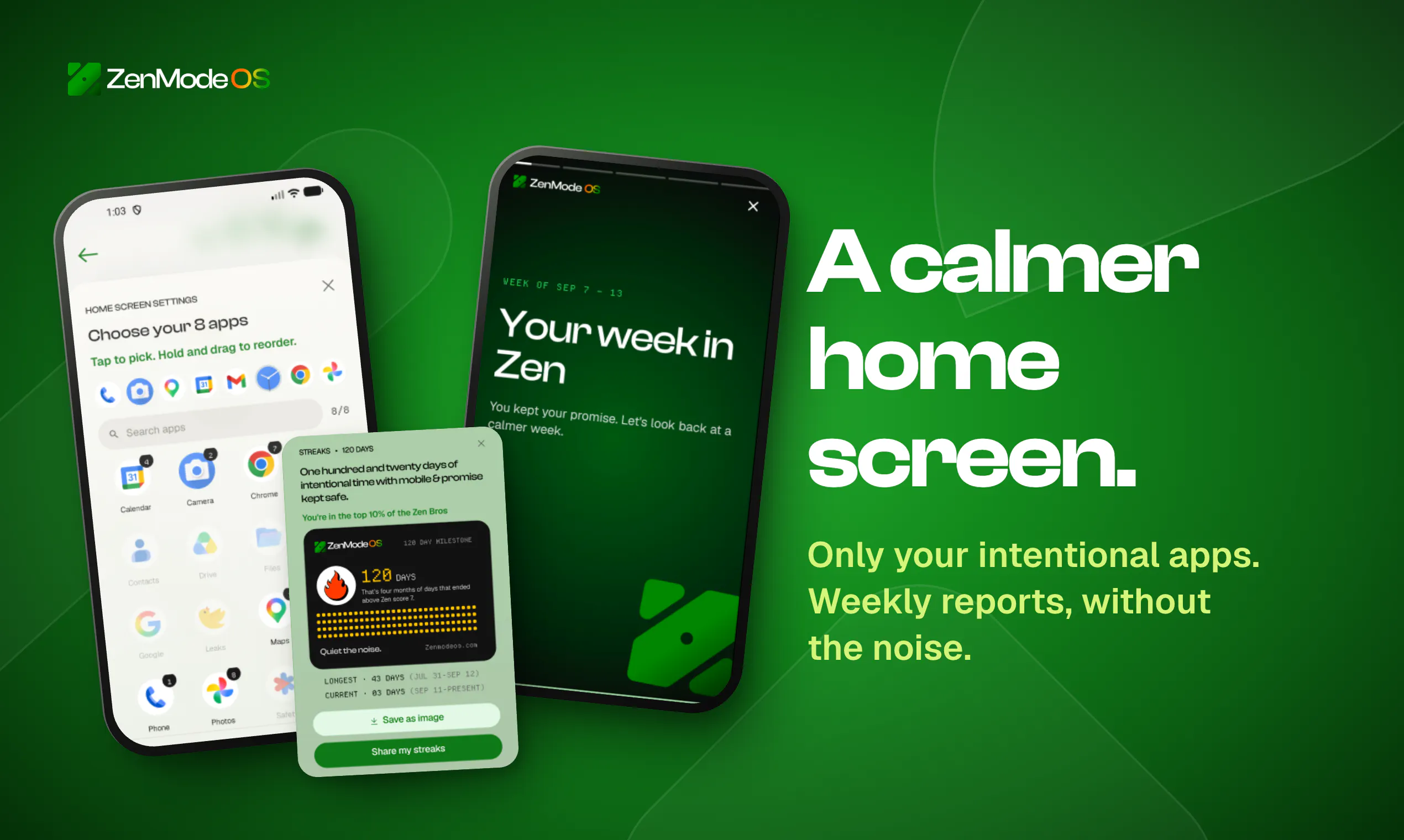 ZenMode OS · Android Launcher gallery image