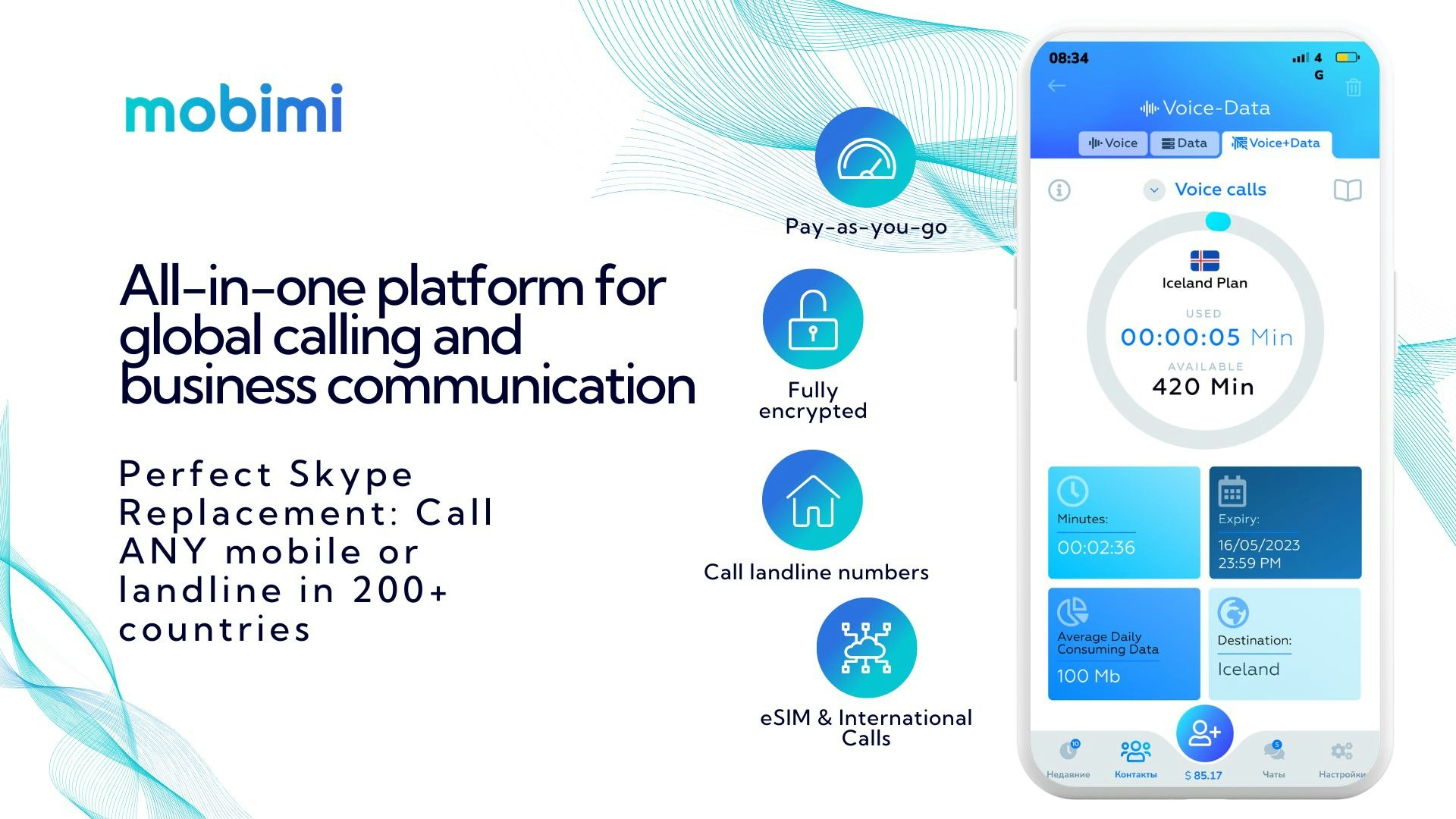 Mobimi–International Calls & eSIMs gallery image