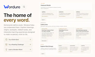 Wordure.com gallery image