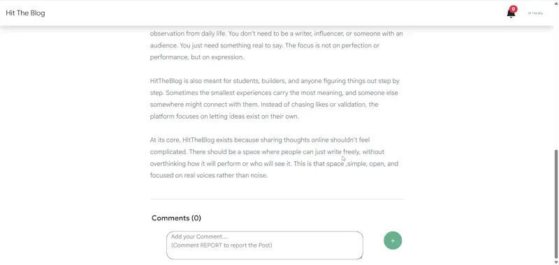 Hit The Blog screenshot 4