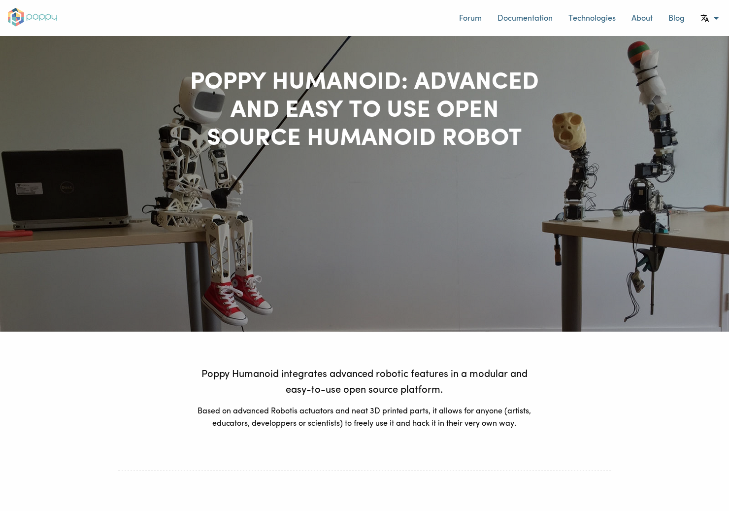 Poppy Humanoid gallery image