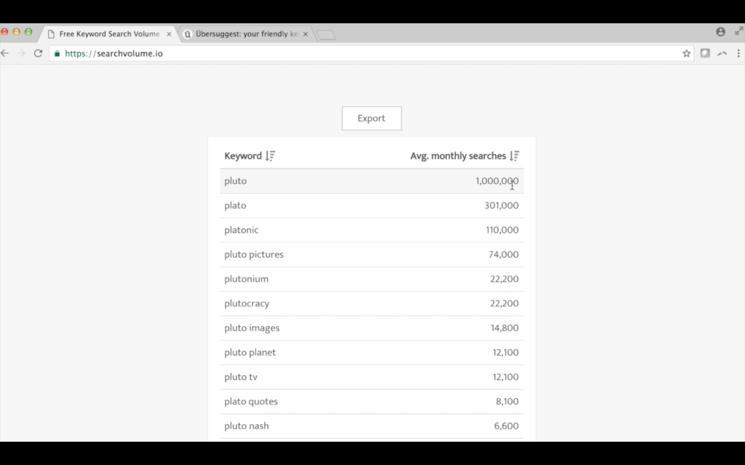 SearchVolume.io gallery image