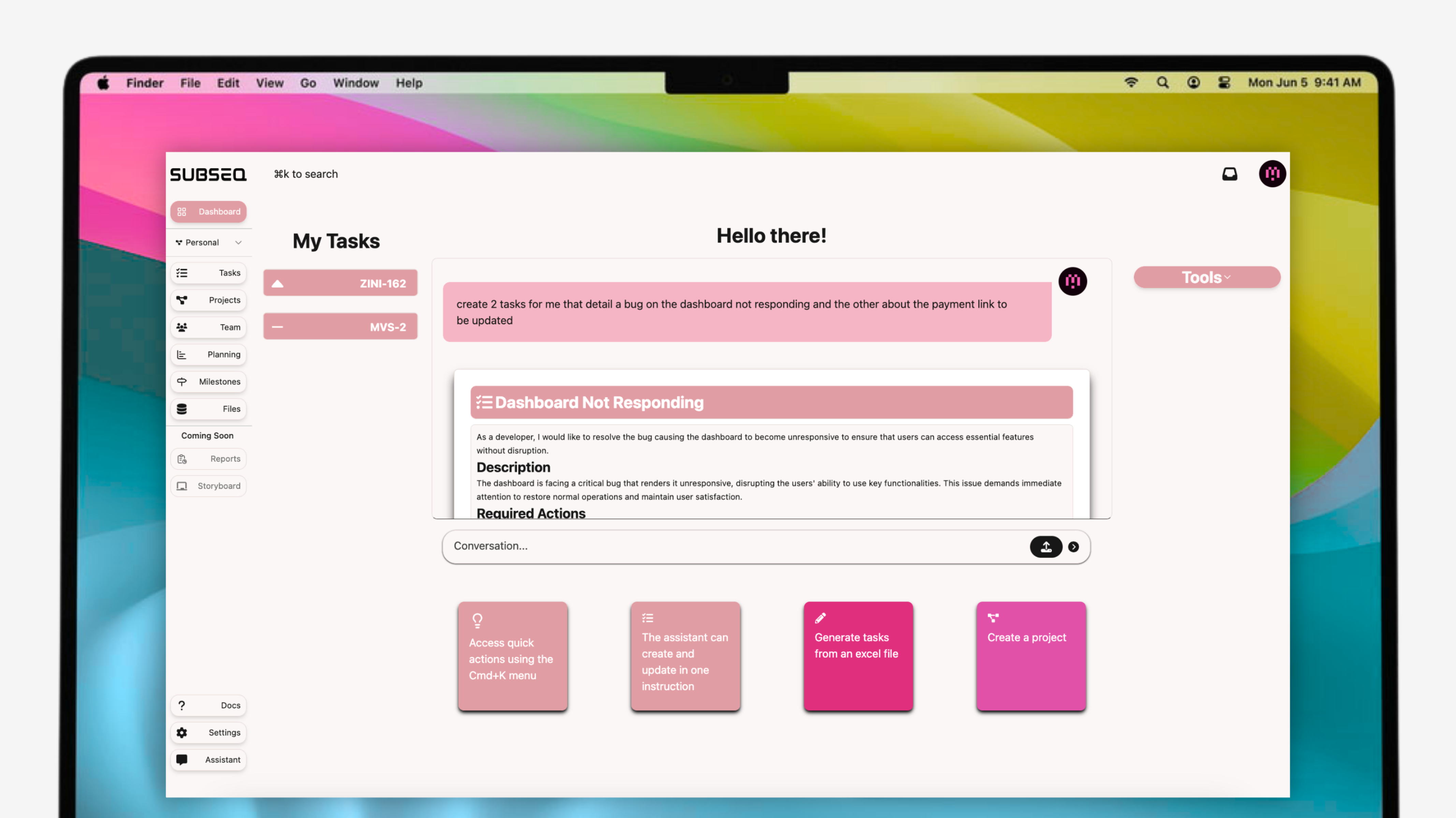 Média Subseq - L'espace de travail de l'agent AI pour les équipes de produits 5