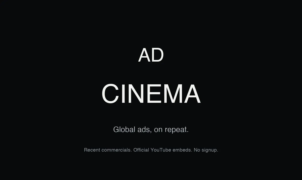 AD CINEMA gallery image