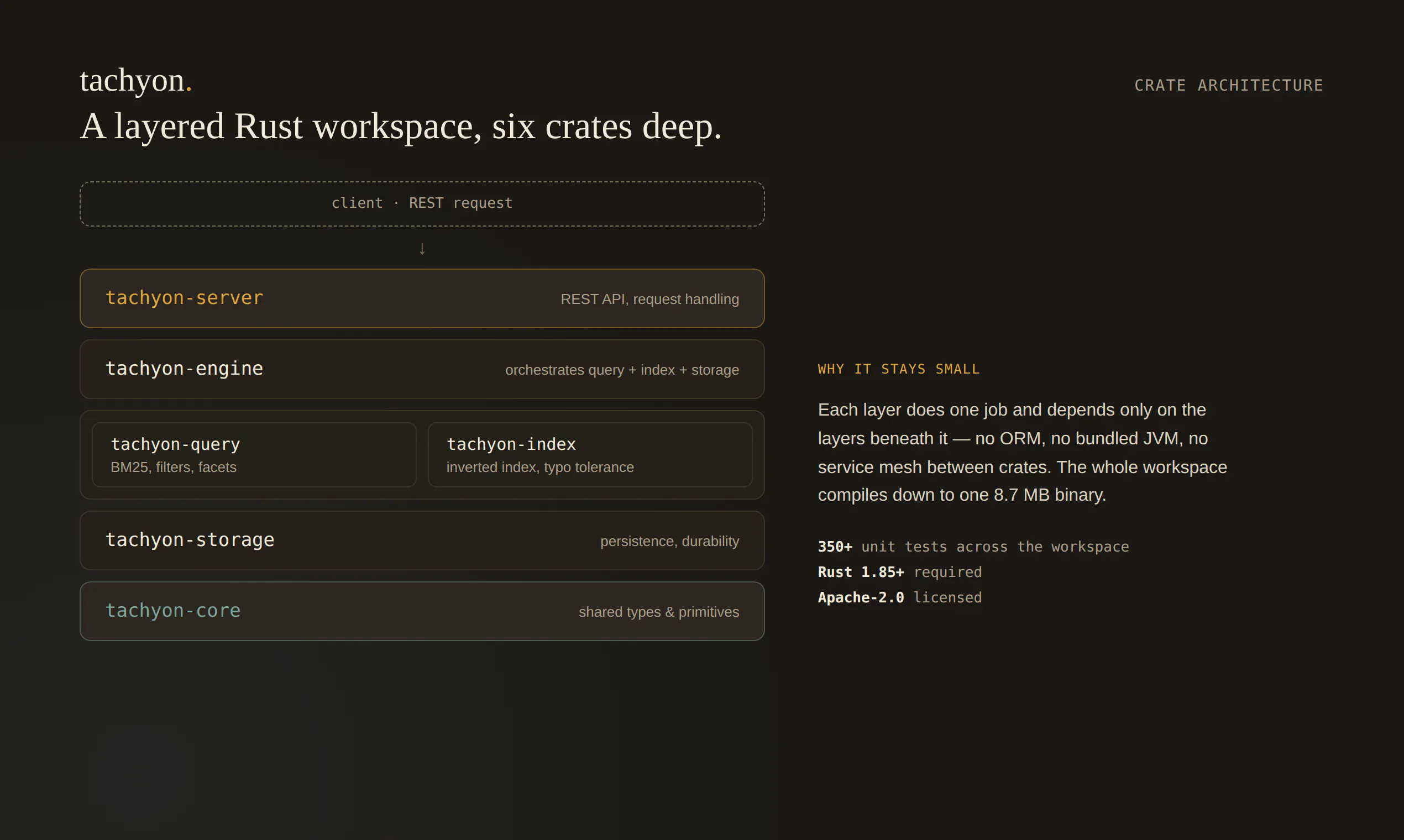 Tachyon gallery image