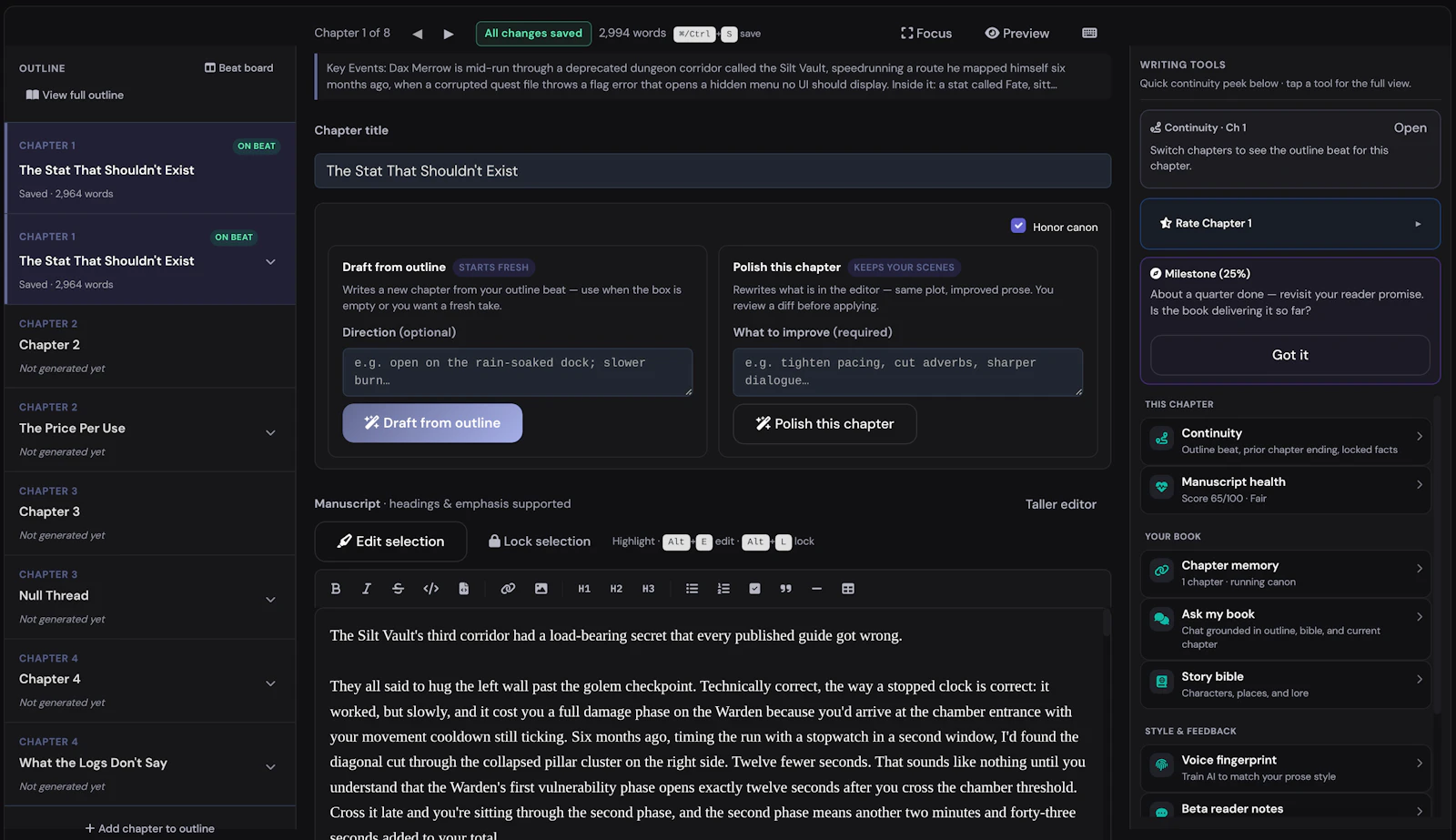 Entangled Text screenshot 2