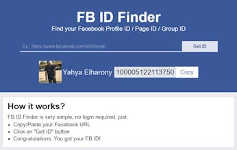 FB ID Finder gallery image
