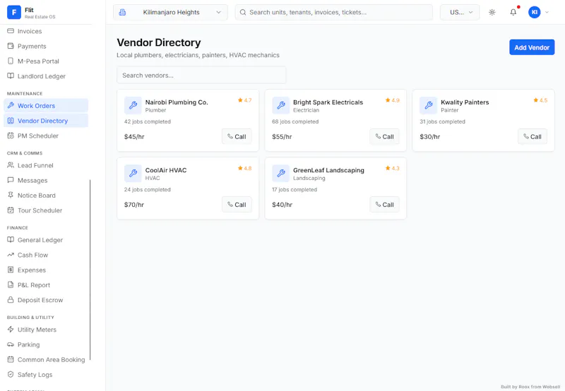 Flit — Real Estate Management screenshot 7