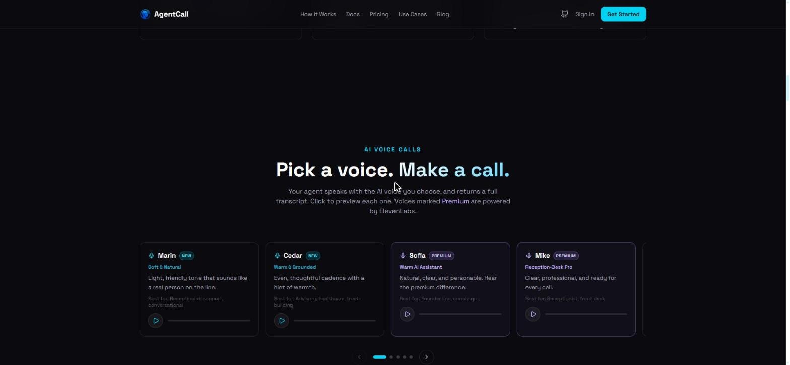 AgentCall gallery image