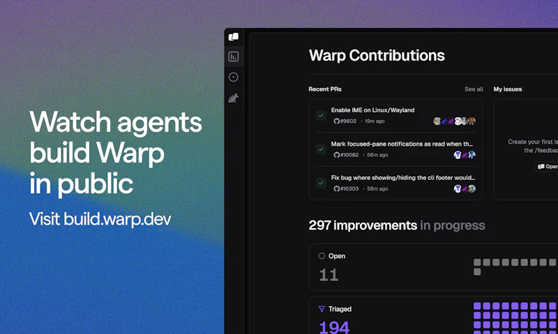 Warp Open-Source screenshot 4