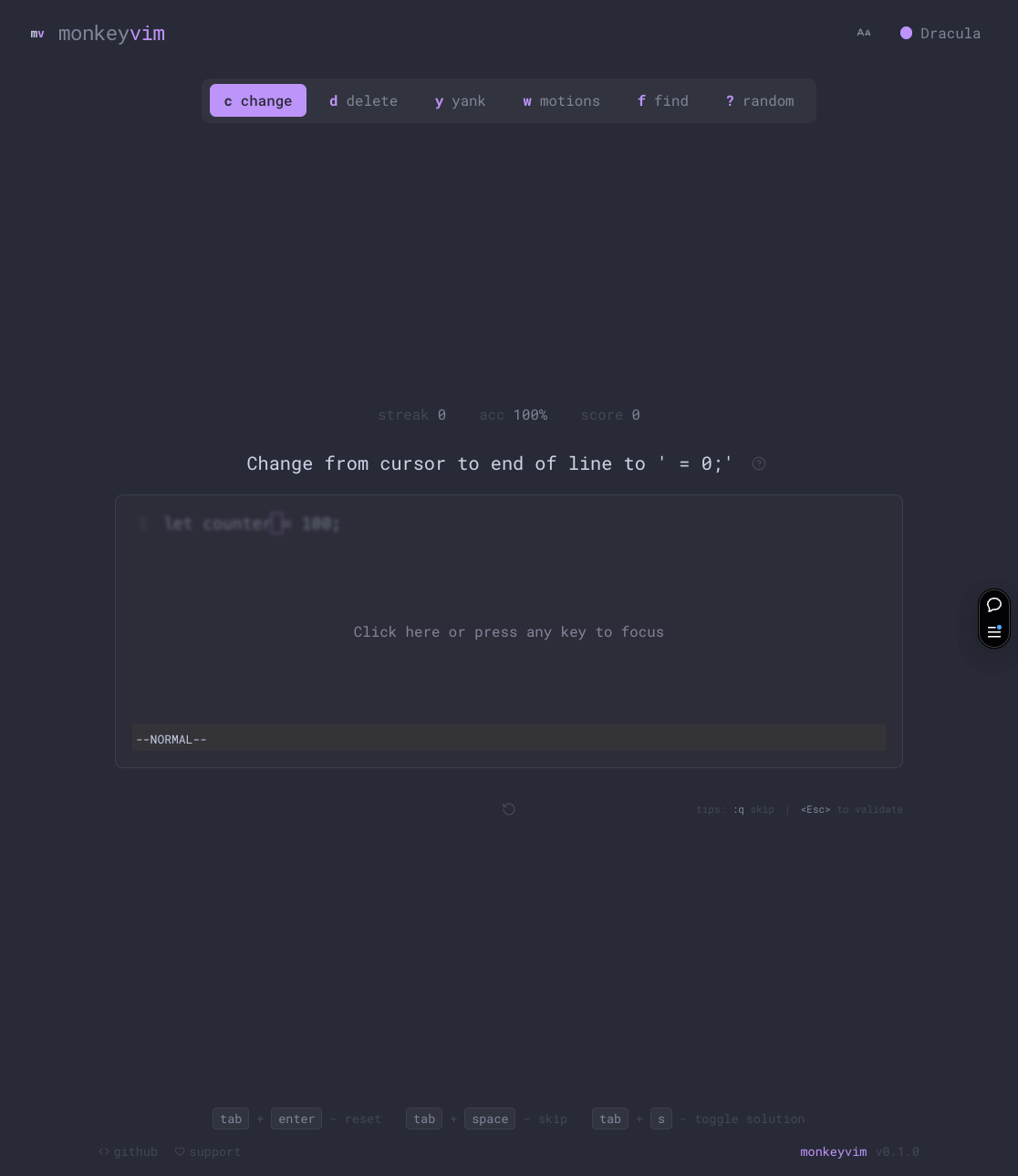 monkeyvim gallery image