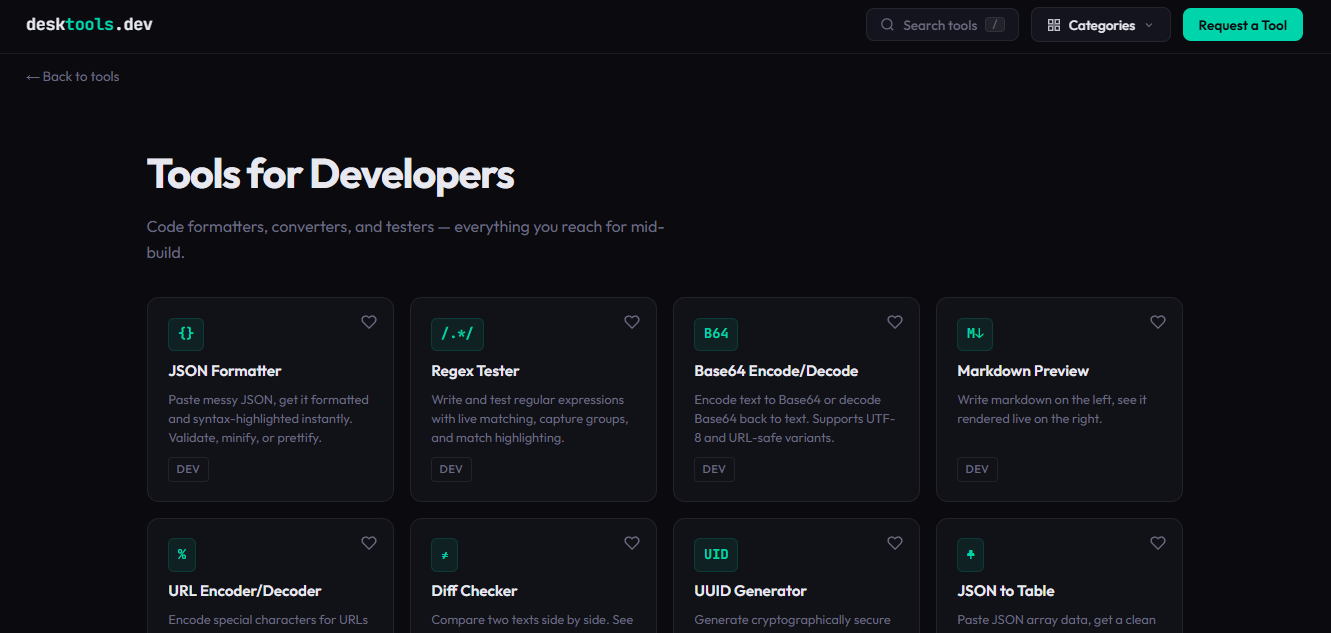 DeskTools gallery image