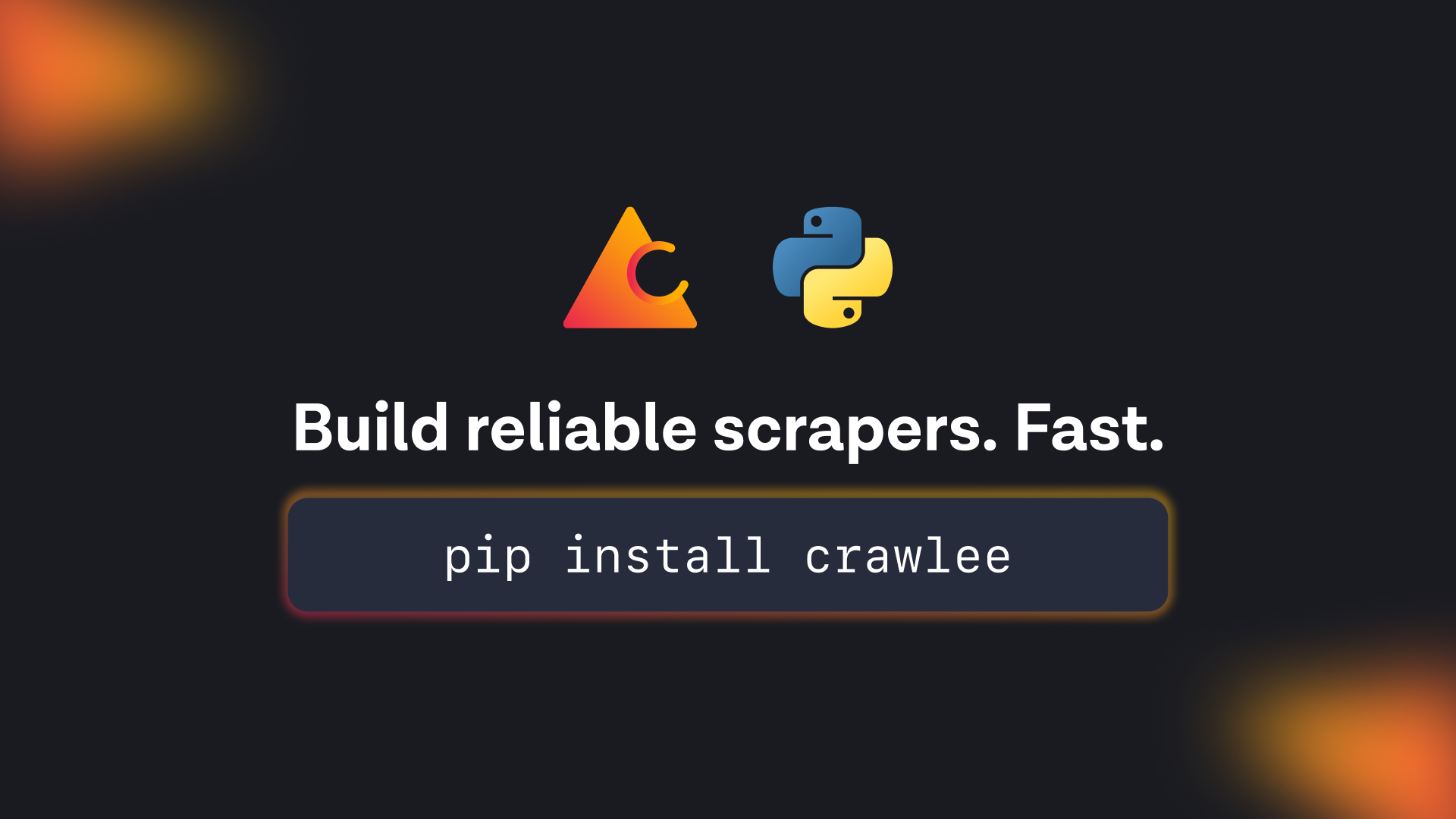 startuptile Crawlee for Python-Build reliable scrapers in Python