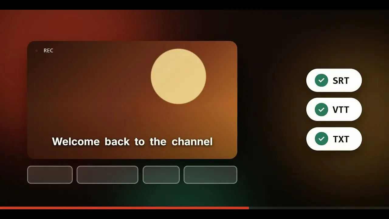Free Subtitle Generator gallery image