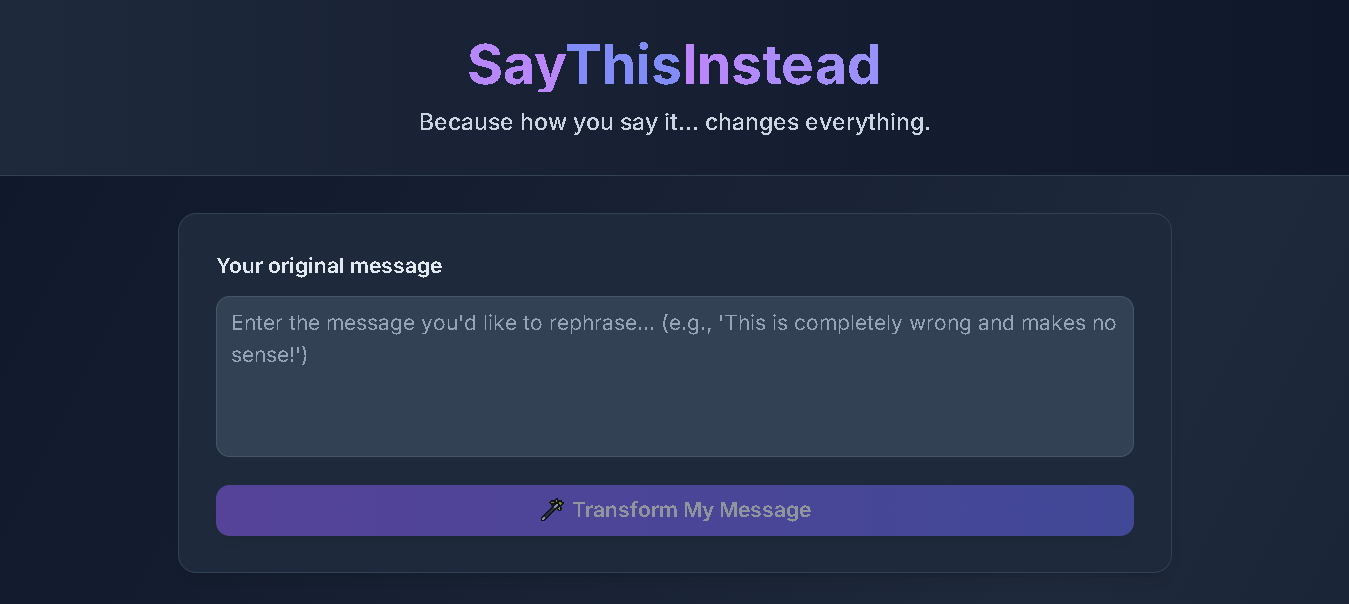 SayThisInstead gallery image