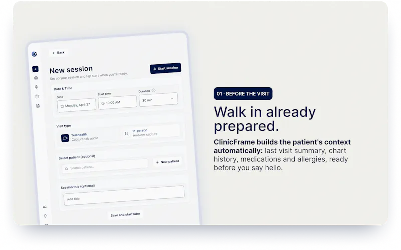 ClinicFrame  screenshot 3