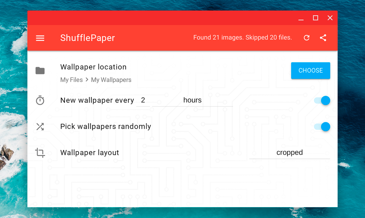 ShufflePaper - Randomize your wallpapers gallery image