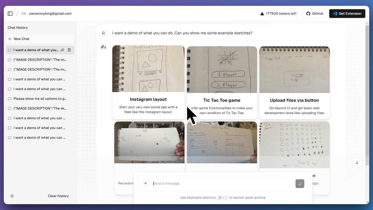 Sketch2App.io - Generieren Sie funktionale Apps und Spiele aus einer Skizze auf Papier Medien 4