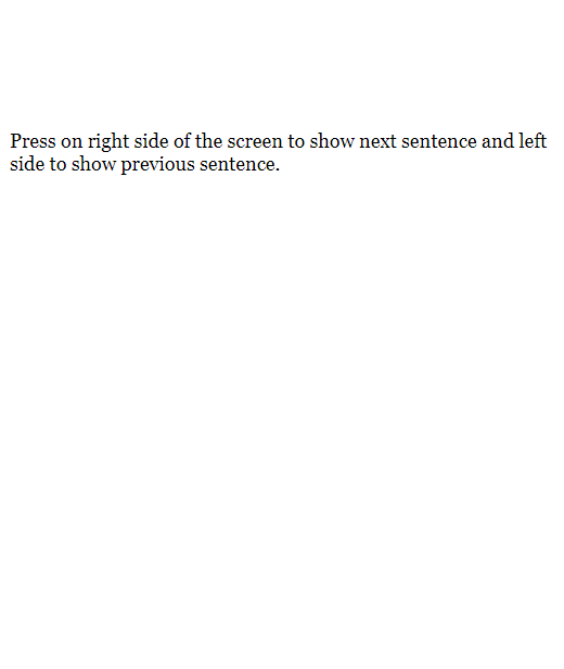 Sentence Reader gallery image