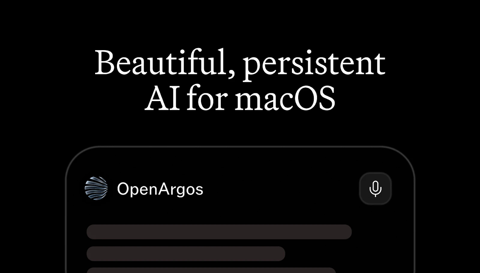 OpenArgos screenshot 1