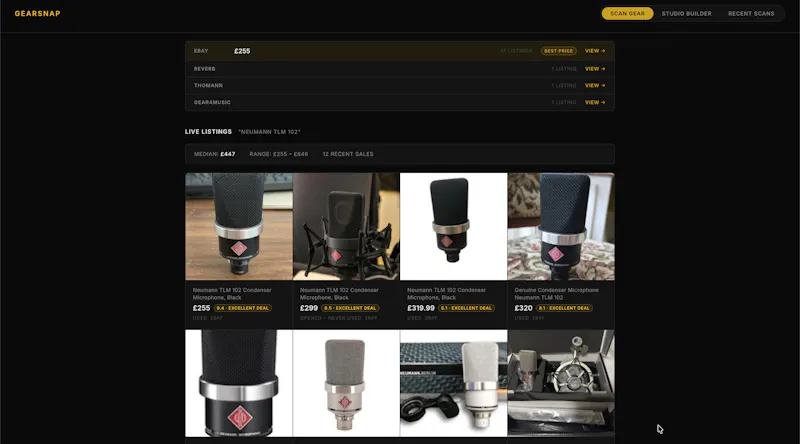 GearSnap screenshot 2