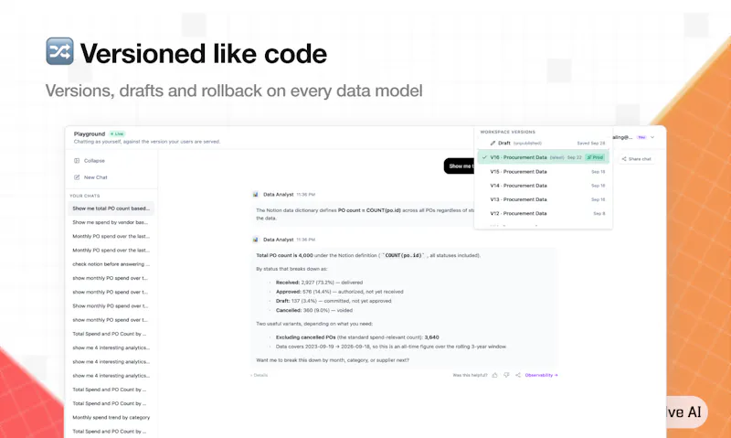 Upsolve Data Models screenshot 3