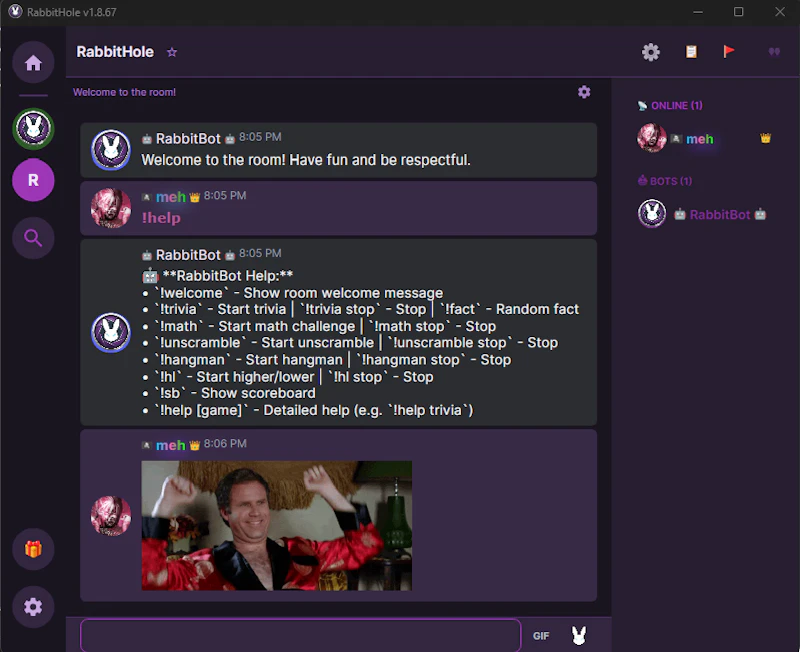 RabbitHole.CAM screenshot 4