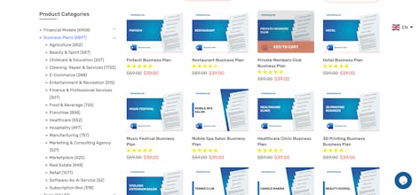 Restaurant Business Plan Financial Model gallery image