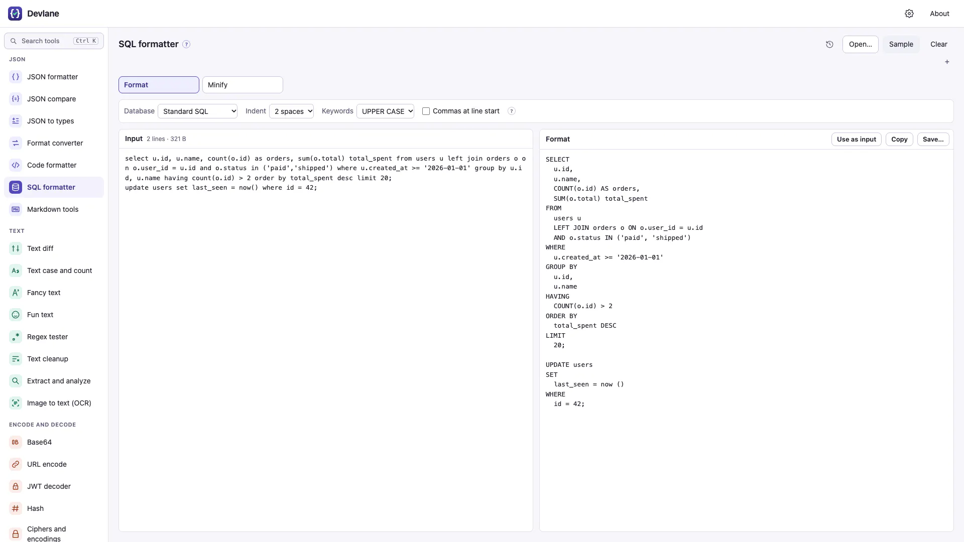 Devlane gallery image