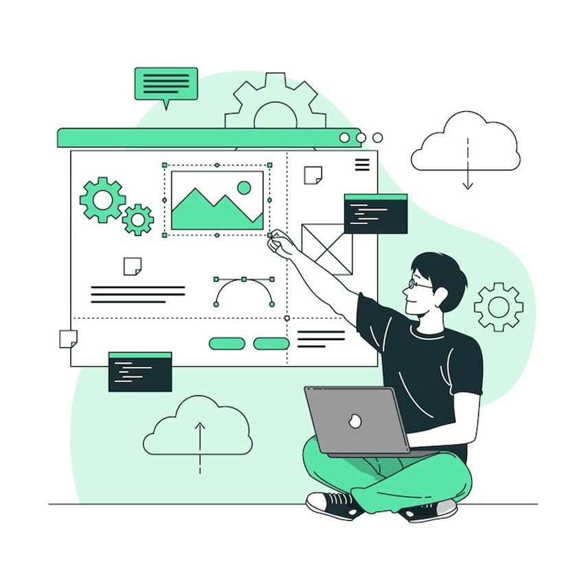 Site Web de premier plan UX Design Studio