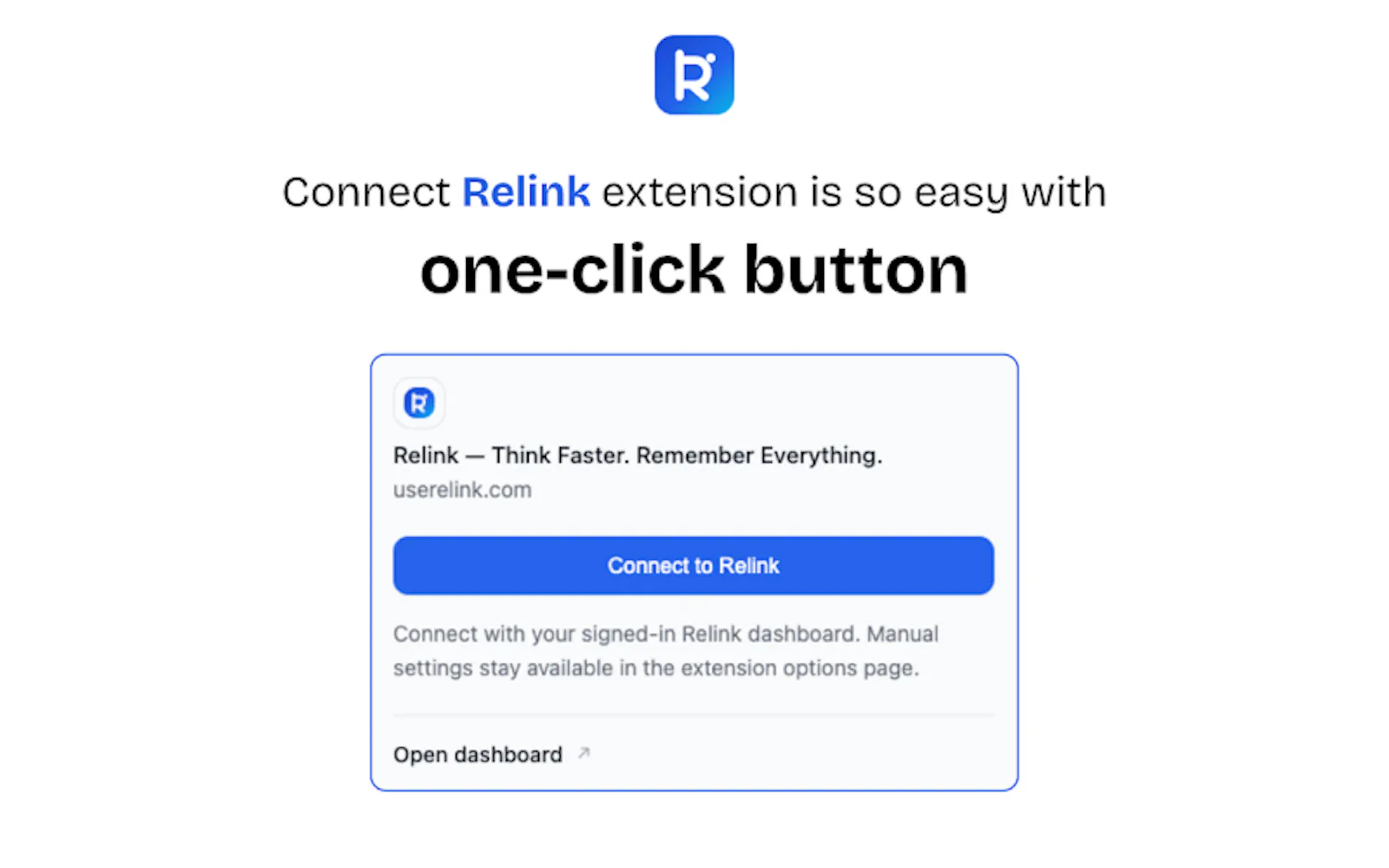 Relink screenshot 2